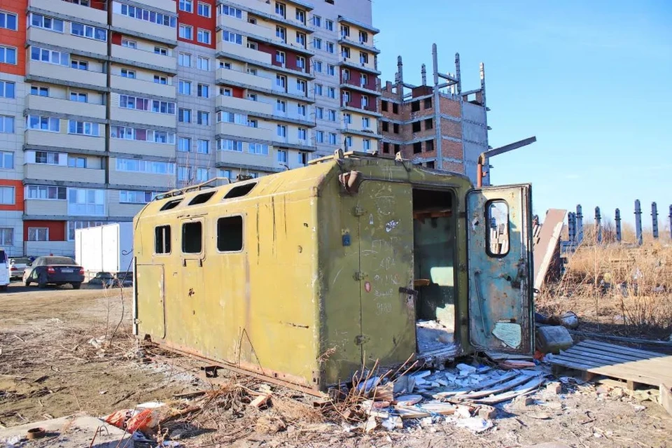 В городе Бийске выставили на торги дом-недострой на Митрофанова, 3/1. Фото: Сергей Кулыгин / «Бийский рабочий»