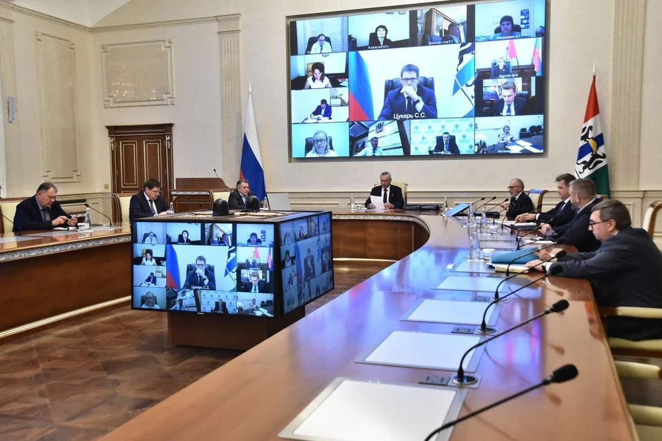 В правительстве Новосибирской области приняли проект бюджета на 2024 год. Фото: Правительство НСО