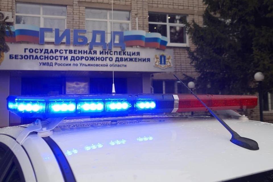 В Ульяновске на пешеходном переходе на улице Репина сбили мальчика-подростка. Фото ГИБДД Ульяновской области