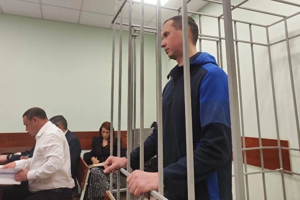 Константин Димитров дает показания в суде. Фото: прокуратура
