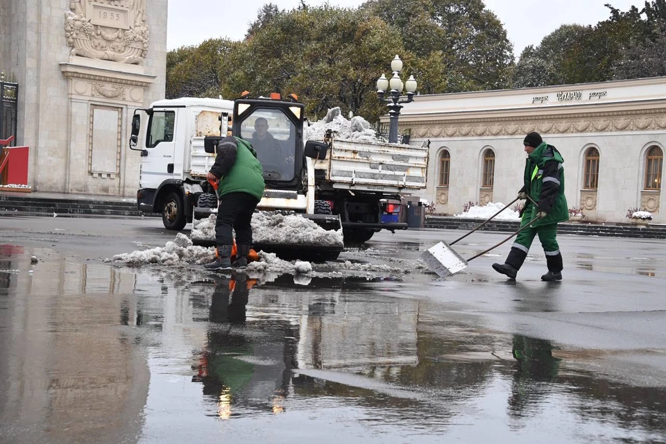 В столице ожидаются дождь, мокрый снег, снег