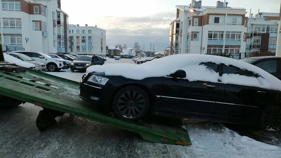 Автомобиль нашли через мобильное приложение