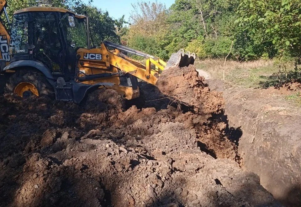 В Донецке отремонтировано свыше 8 тысяч метров сетей водоснабжения. Фото:Минстрой ДНР