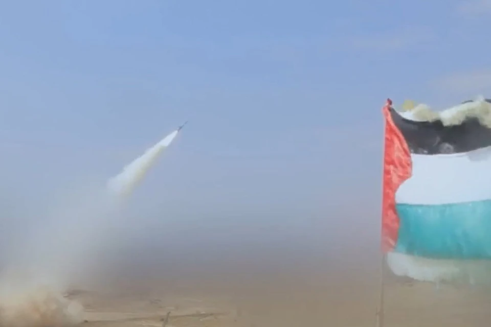Йеменские военные показали видео запуска ракет в сторону Израиля Фото: стоп-кадр видео