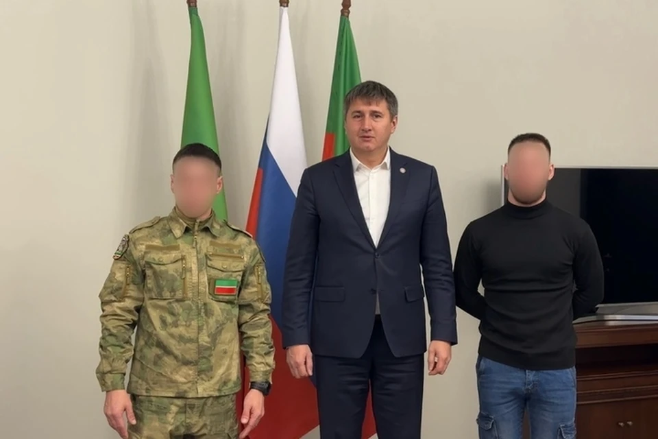 Военнослужащие вернулись в краткосрочный отпуск на Родину. Фото: vk.com/guzairovii