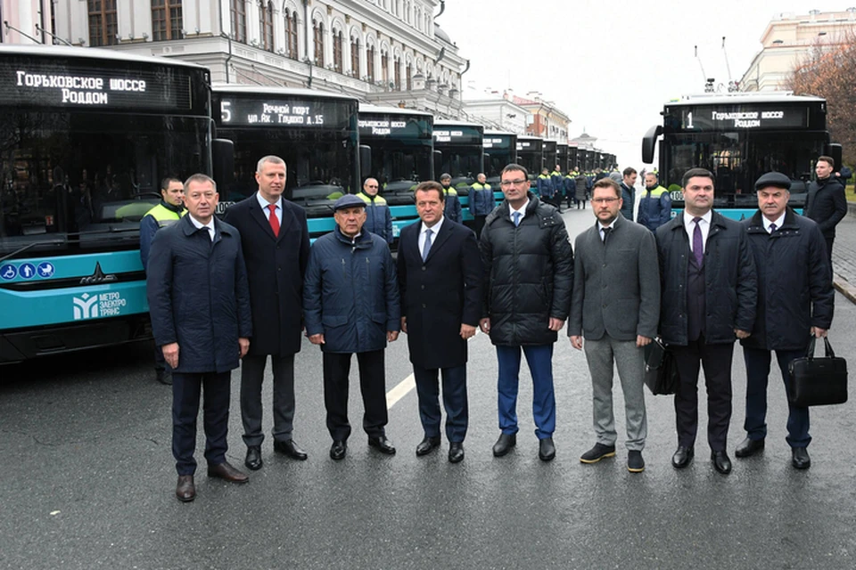 Столица республики стала первым городом, куда была поставлена целая серия троллейбусов. Фото: пресс-служба раиса Татарстана