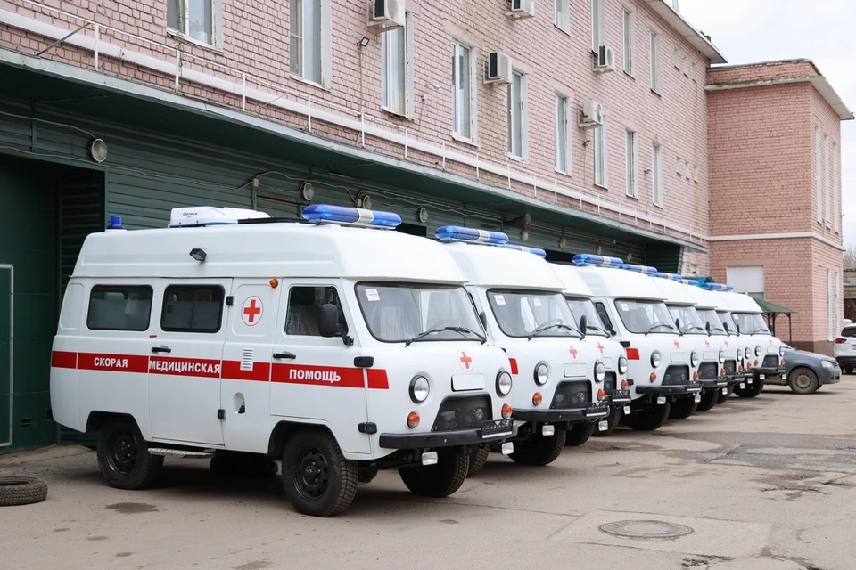 Восемь полноприводных машин скорой помощи получила Рязанская область.
