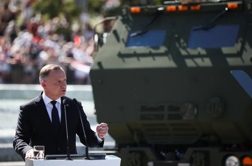 Президент Польши Дуда поручил премьеру Моравецкому сформировать новое правительство. На фото: президент Анджей Дуда.