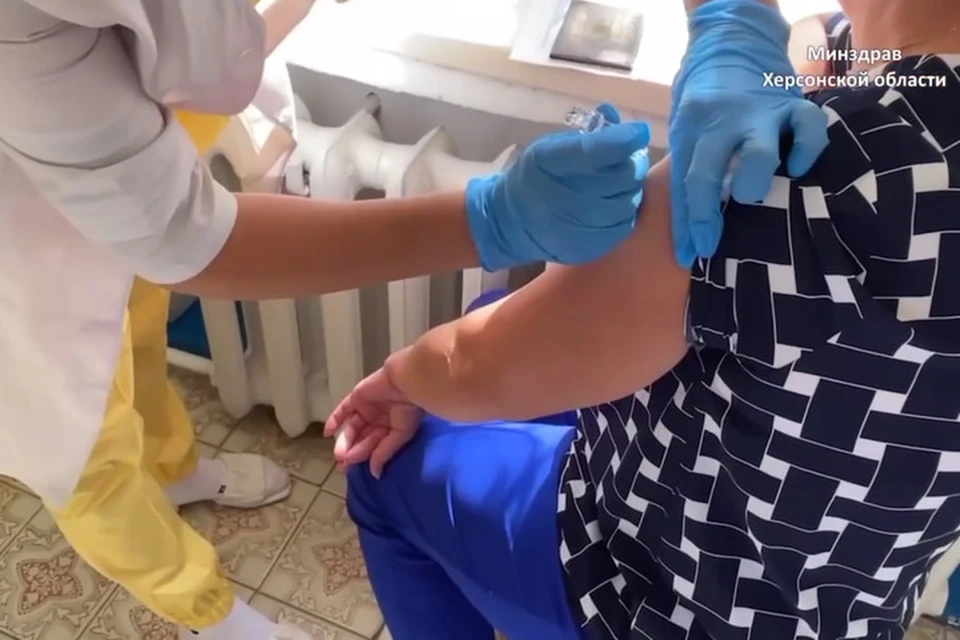 Почти 14 тысяч жителей Херсонской области сделали прививку от гриппа. ФОТО: министерство здравоохранения Херсонской области
