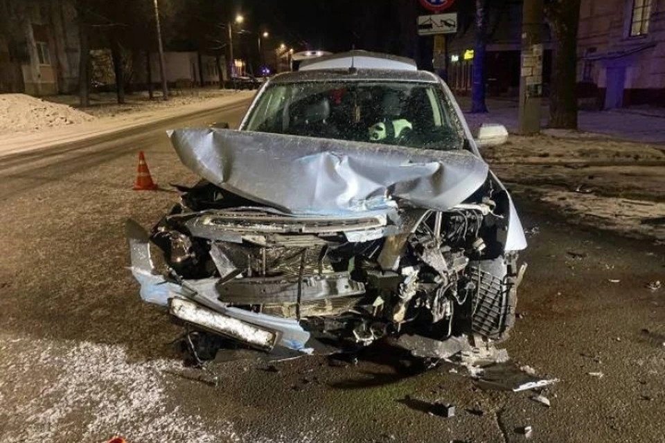 Авария случилась ночью 19 ноября. Фото: ГИБДД Кировской области