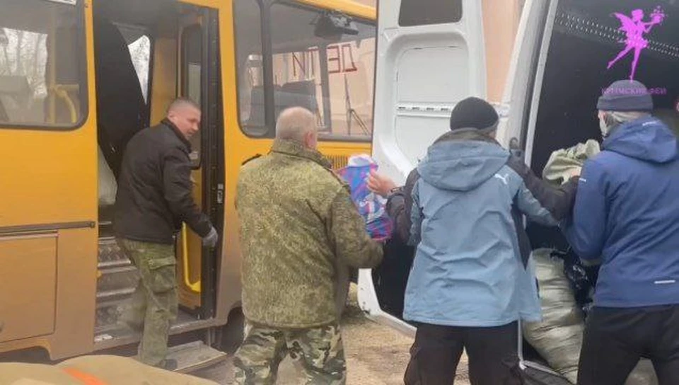 Жителям Херсонской области помогают со всех уголков России ФОТО: Крымские феи".