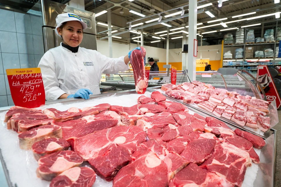 С начала нынешнего года производство КРС на убой в России выросло на 7,6%