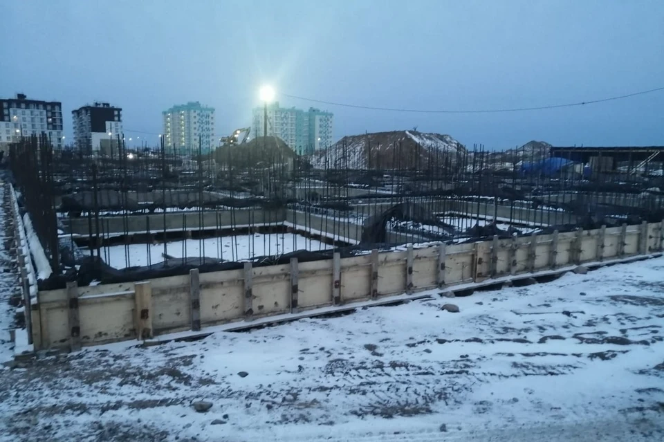 В Тайшете за счет средств инфраструктурного кредита возводят школу