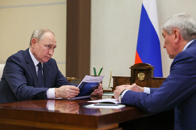 Путин провел рабочую встречу с Чиханчиным: главные темы их разговора