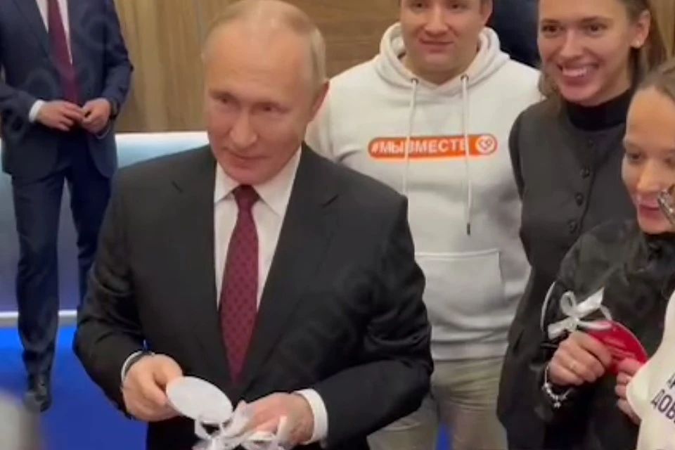 Путин исполнит мечты детей с «Ёлки желаний», фото: скриншот из видео Павла Зарубина