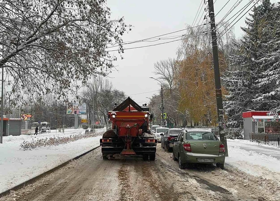 В Нижнем Новгороде год от года сокращается использование пескосоляной смеси.