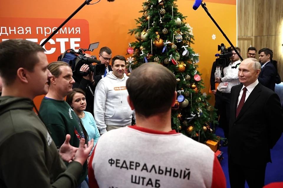 Тараненко рассказал Владимиру Путину о «Кибердружине». Фото: kremlin.ru