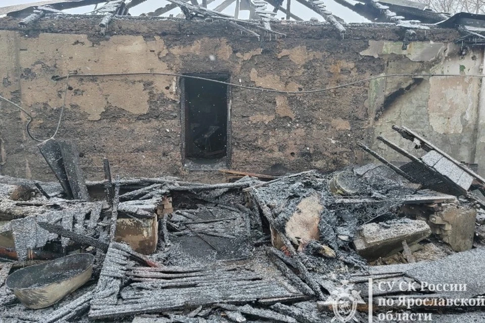 В Ярославской области при пожаре погибла 39-летняя женщина