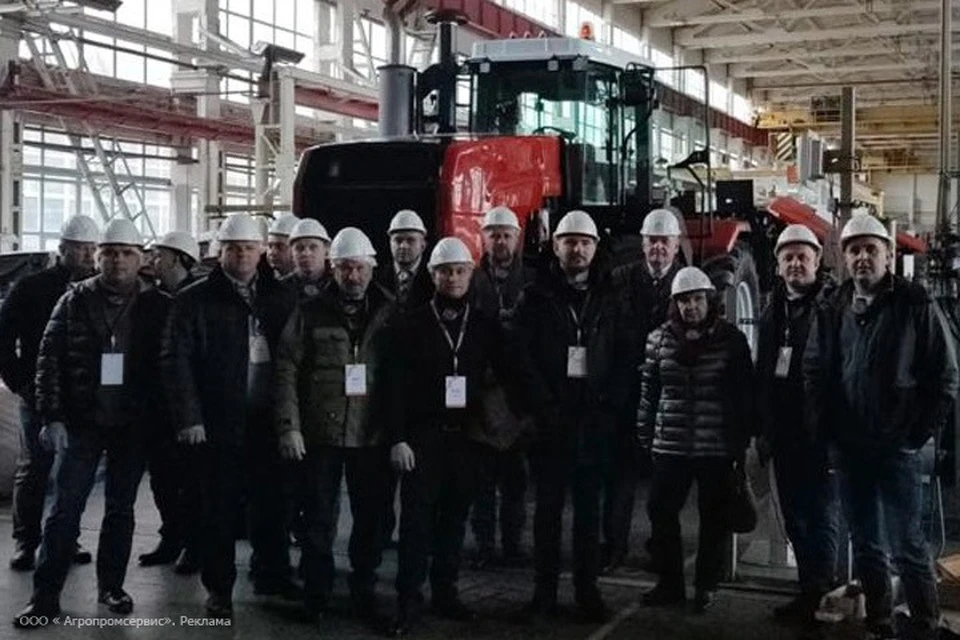 Делегация курских сельхозпроизводителей на Ростсельмаш