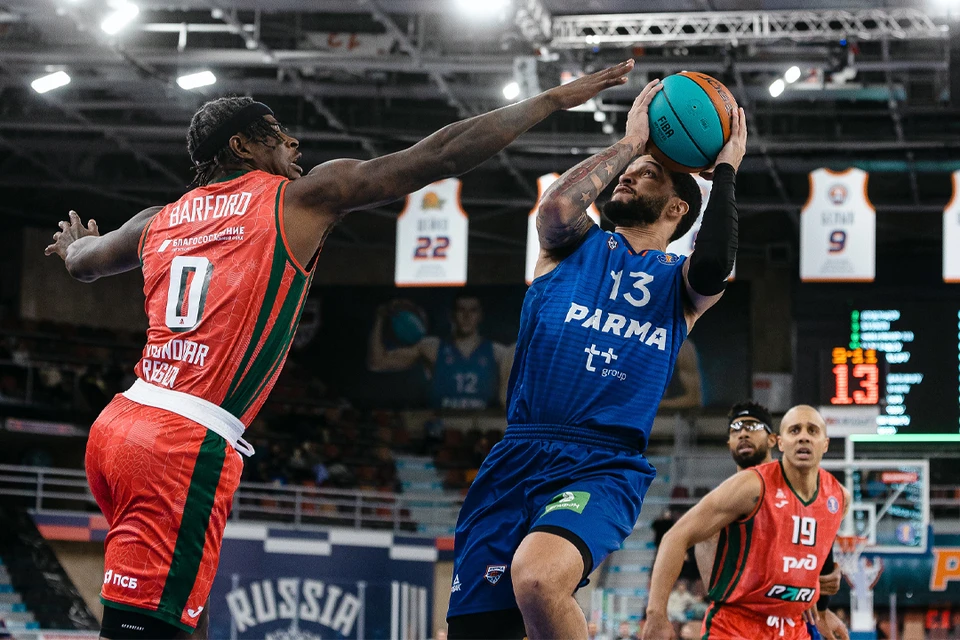 В рамках Единой лиги ВТБ пермская «Парма» одержала третью победу подряд ...