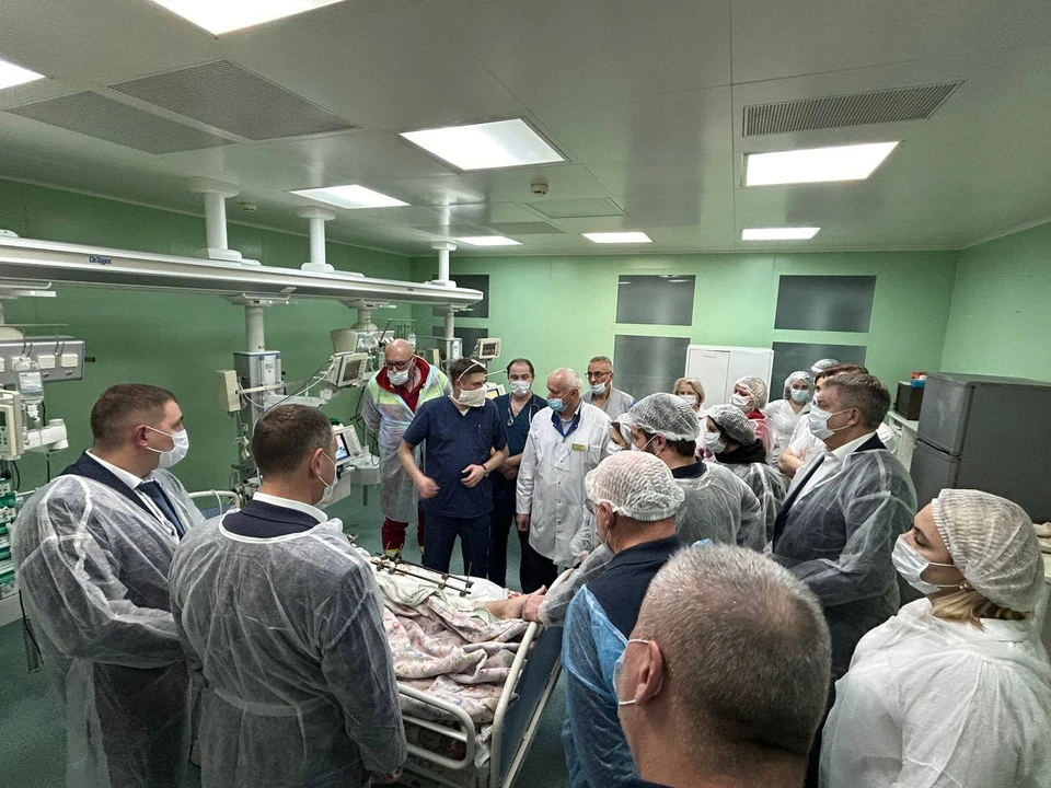 Пострадавшие дети до сих пор в больнице. Фото: пресс-служба правительства