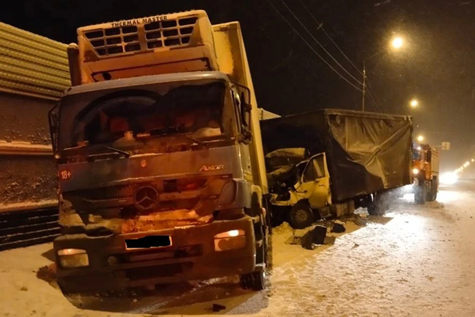 Водитель фургона погиб в ДТП на трассе М-10 Фото: УГИБДД России по Тверской области