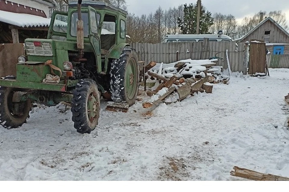 В Волковысском районе при распилке дров смертельно травмирован пенсионер. Фото: СК.