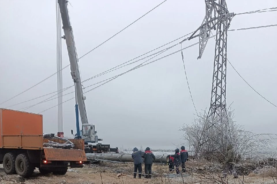 Аварийную ситуацию спровоцировали сложные погодные условия. Фото: ТГ/Чертков