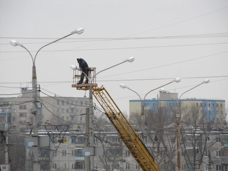 Жители улицы Заречной в Ульяновске пожаловались в соцсетях на отсутствие света во дворе. Фото архив КП