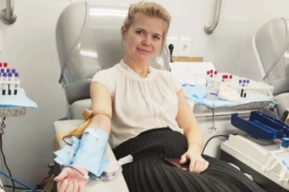 Анна Титова готовится в 40-й раз стать донором крови Фото: tver.aif.ru/из личного архива Анны Титовой