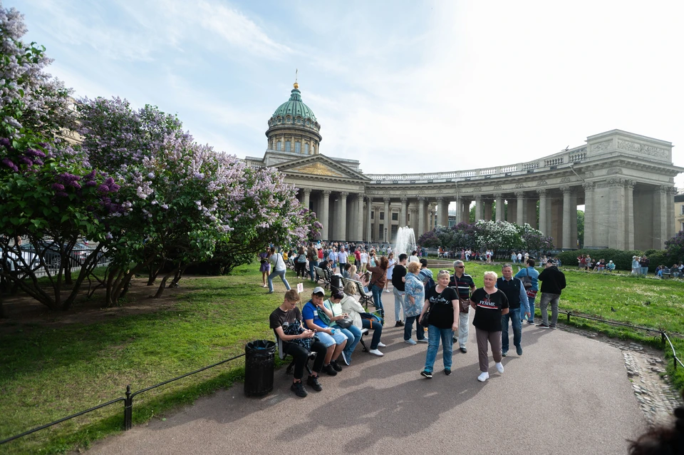 Москвичи чаще других приезжают в Петербург.