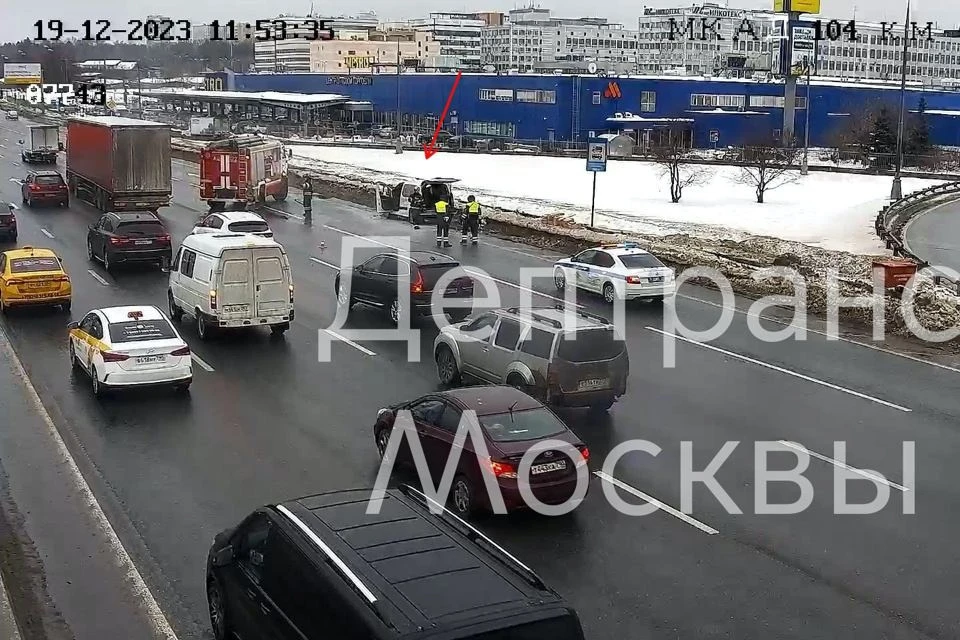 Движение на участке затруднено незначительно
