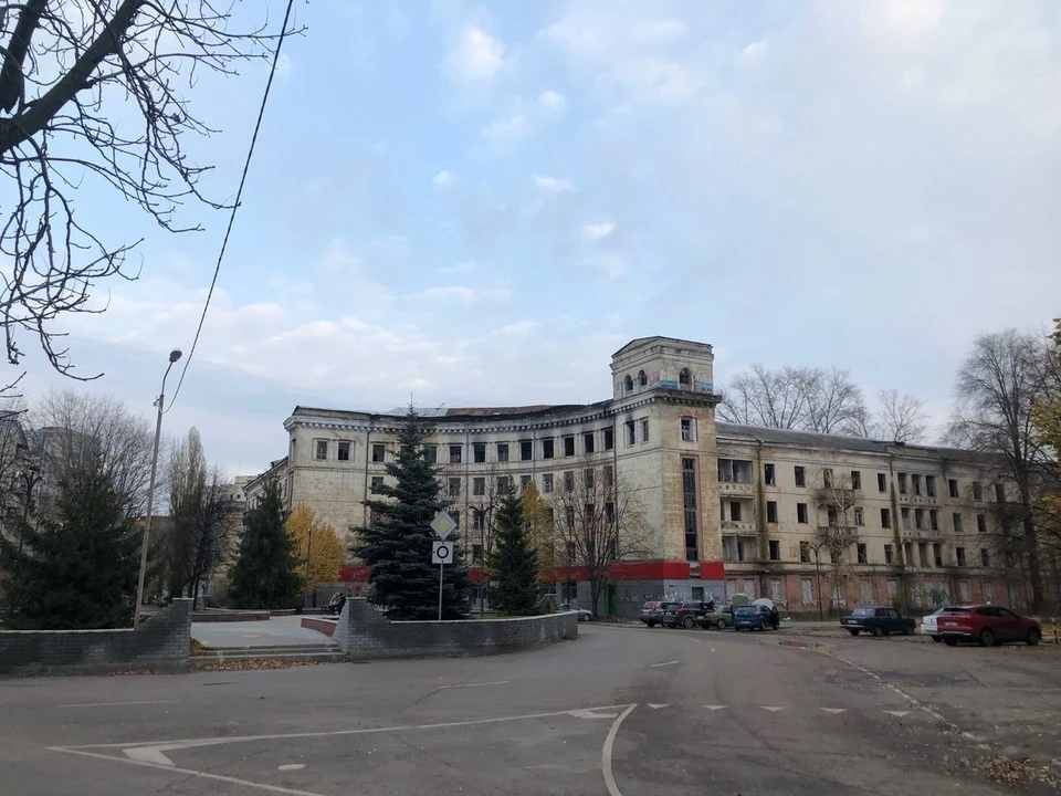 Сталинка на Депутатской. Фото - «Защита культурного наследия Воронежа»