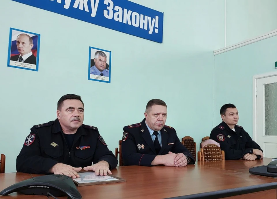 Максим Чубуков (в середине). Фото: УМВД России по Владимирской области