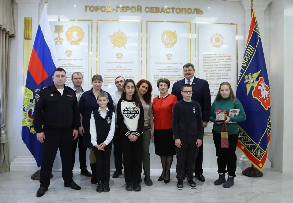Снимок на добрую память. Фото: 92.мвд.рф