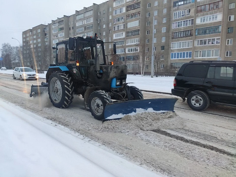 Бригады ЖКХ Кузбасса в Новогодние праздники будут находиться в полной "боевой" готовности. Фото - АПК.