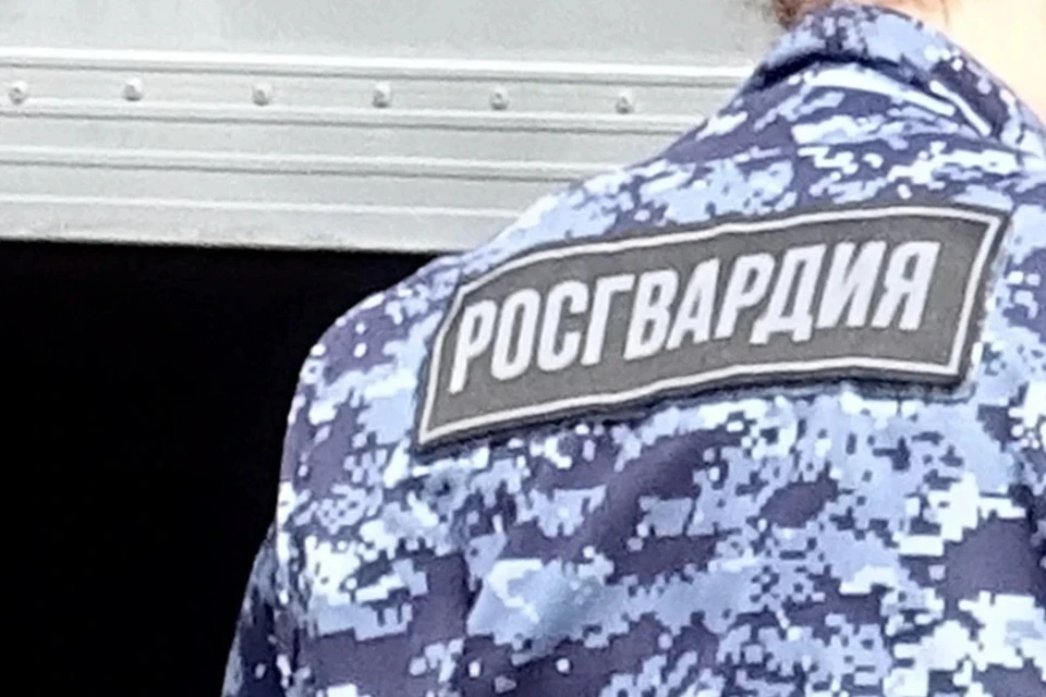 Росгвардейцы передали задержанного в полицию.