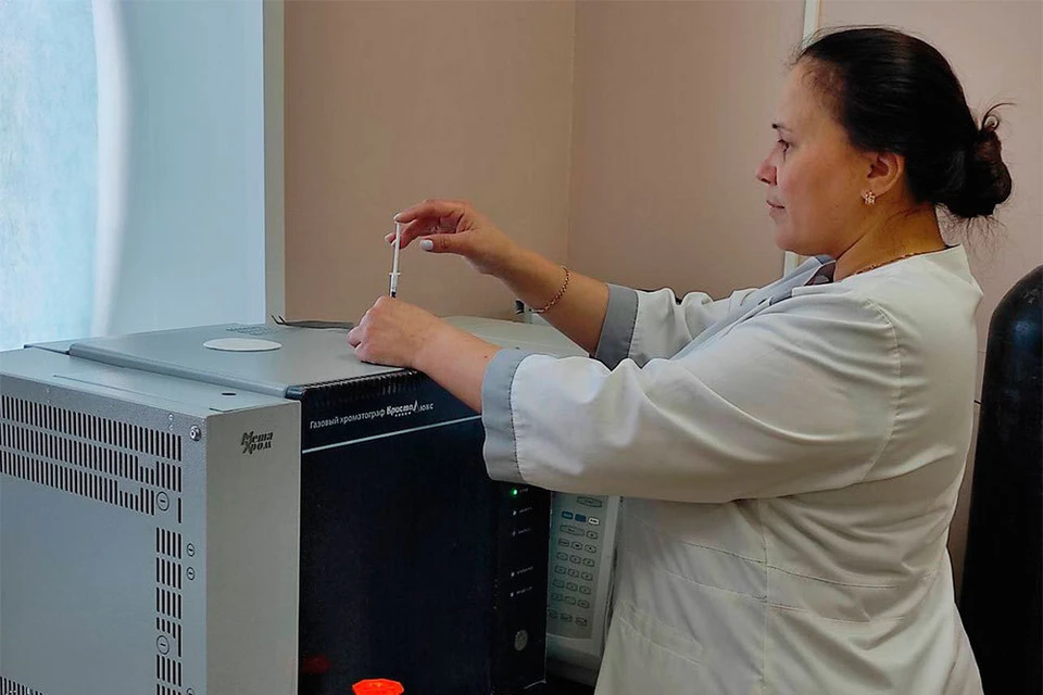 Современный газовый хроматограф в больнице Ижевска. Фото: Минздрав Удмуртии