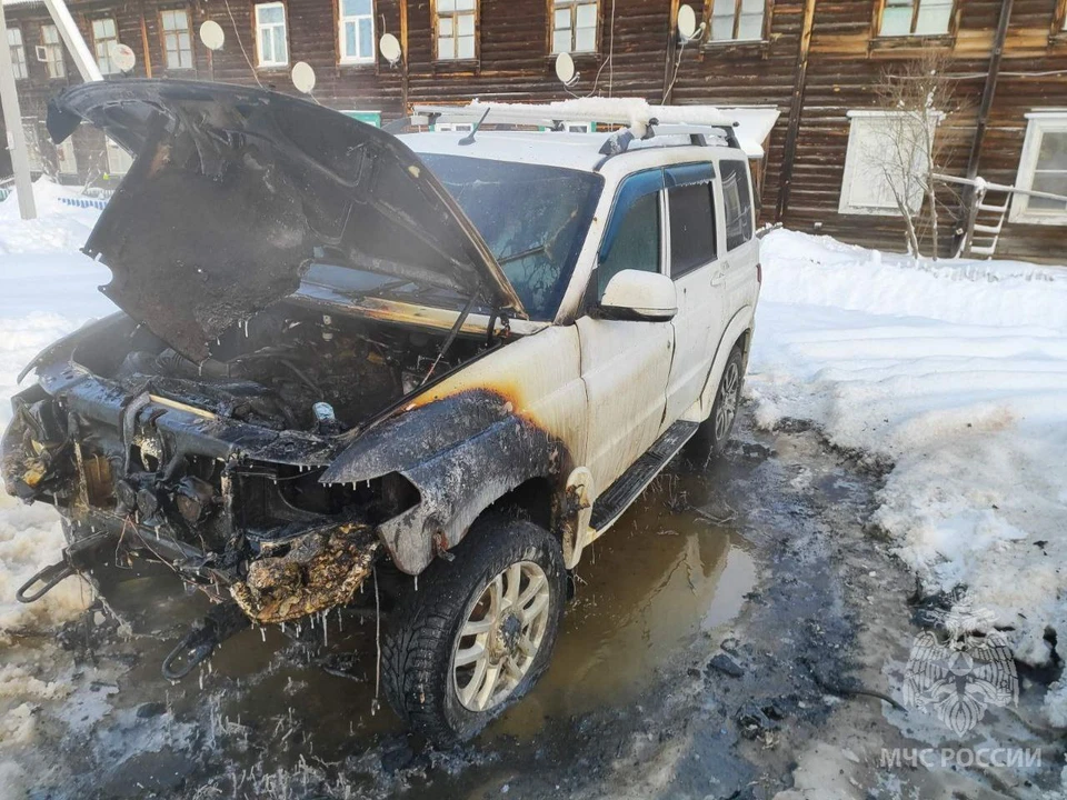 Нижегородец сжег автомобиль, пытаясь отогреть его в мороз