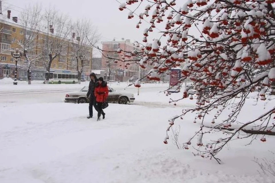 В Барнауле столбик термометра покажет -2...-4 градуса