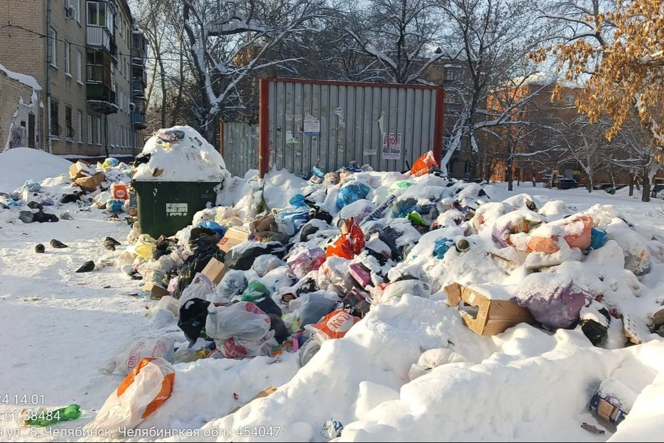 Так выглядит новогодний пейзаж в Челябинске. Фото: администрация Челябинска.