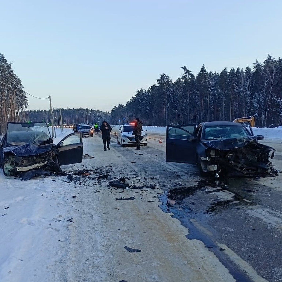 В ДТП с иномарками под Липецком 7 января погибли 11-летняя девочка и  женщина - KP.RU