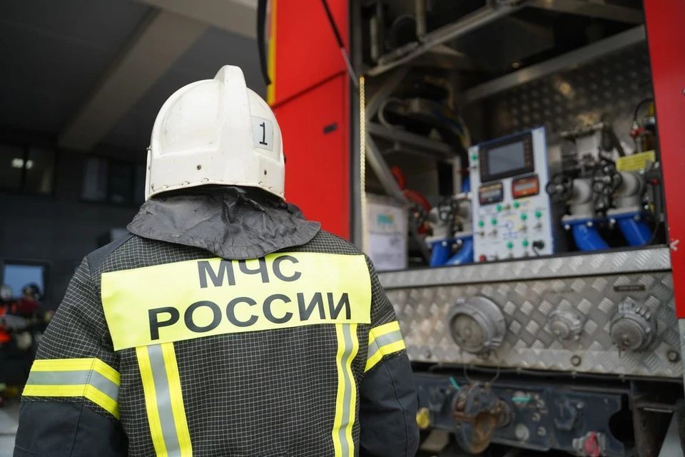 В новосибирской десятиэтажке вспыхнула квартира.