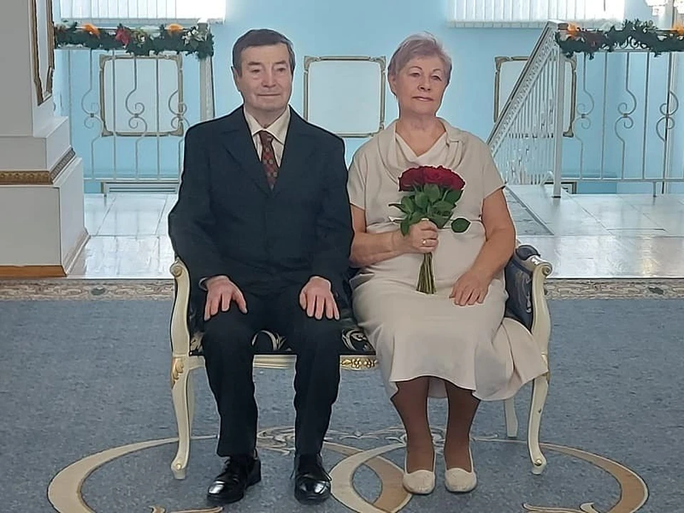 Супружеская пара отметила «золотую свадьбу» в Смоленске Фото: пресс-служба ГУ ЗАГС Смоленской области