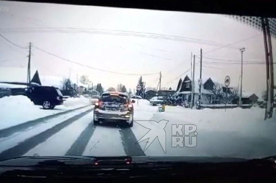 Инцидент произошел в поселке Бобровский. Фото: скриншот видео