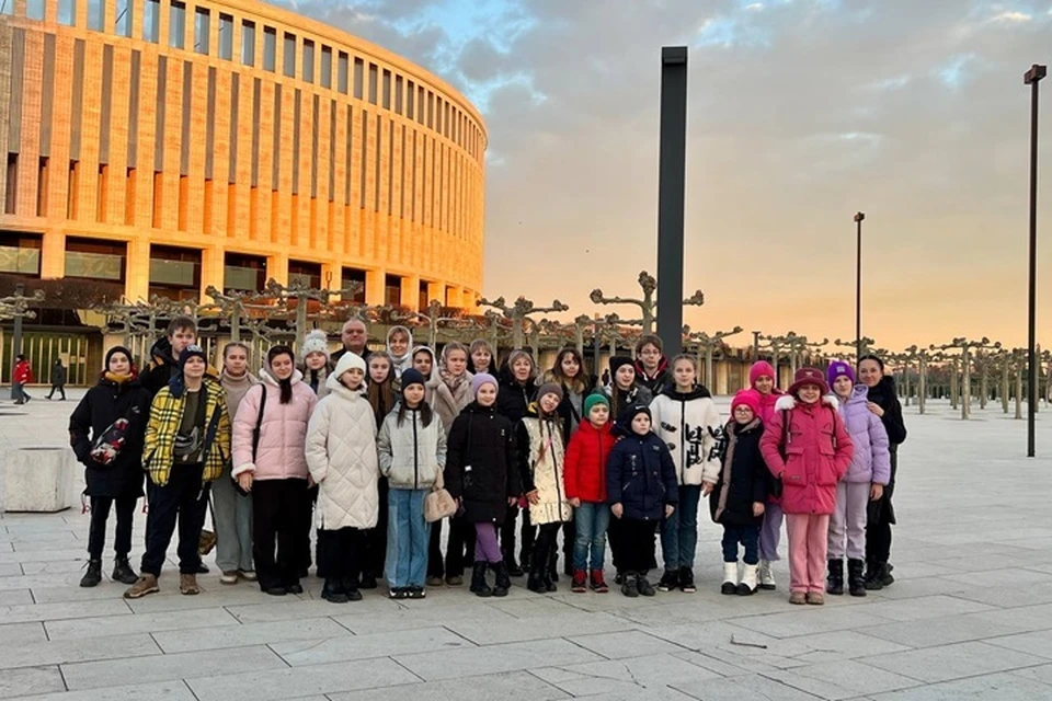 Дети из ЛНР побывали в парке "Краснодар". Фото - БФ "Добро и Дело Кубань"