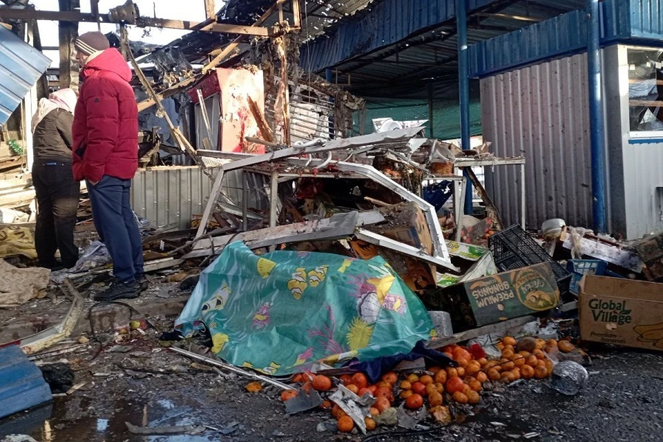 21 января 2024 года ВСУ обстреляли рынок в Кировском районе Донецка