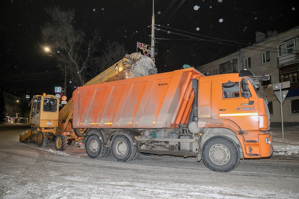 Дорожные службы проведут работы по вывозу снега с нижегородских улиц. Фото: пресс-служба администрации Нижнего Новгорода.