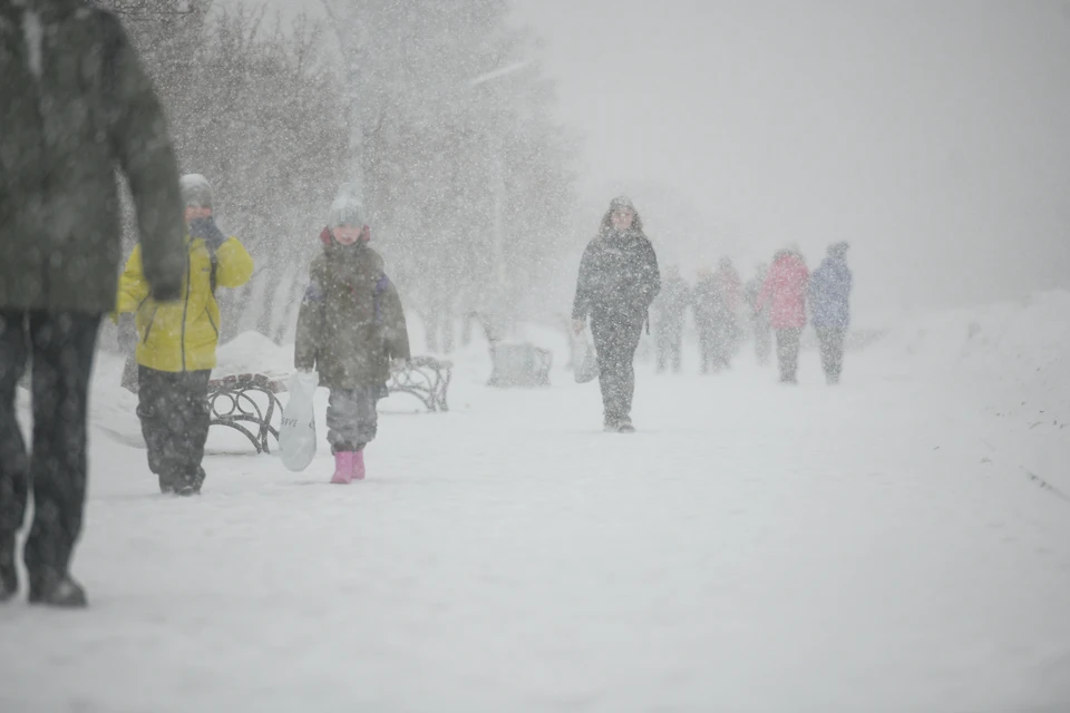 Снегопад с ураганным ветром прогнозируют на Ставрополье в выходные