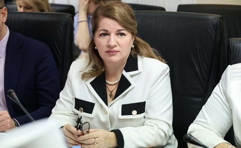 Наталья Приймак, руководитель Союза женщин Донбасса. Фото: страница Союза в соцсети
